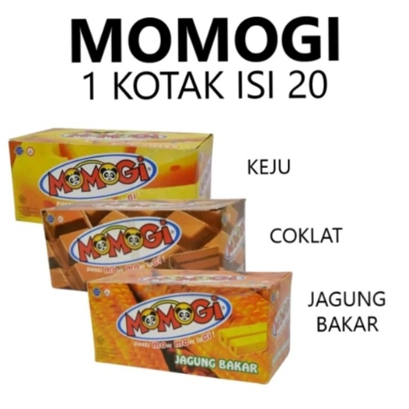 

Momogi Snack 1 Box - Isi 20 pcs