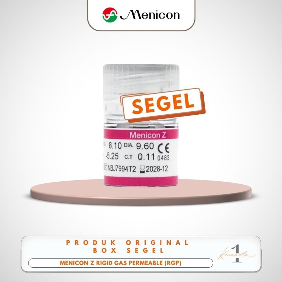 MENICON Z RGP LENS ORIGINAL MENICON MADE IN JAPAN