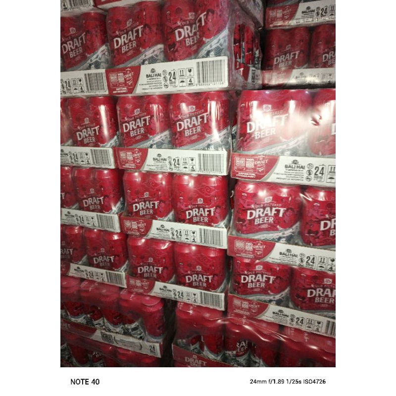 

can dRaFt kaleng bit 500ml x 2ctn via spx instant