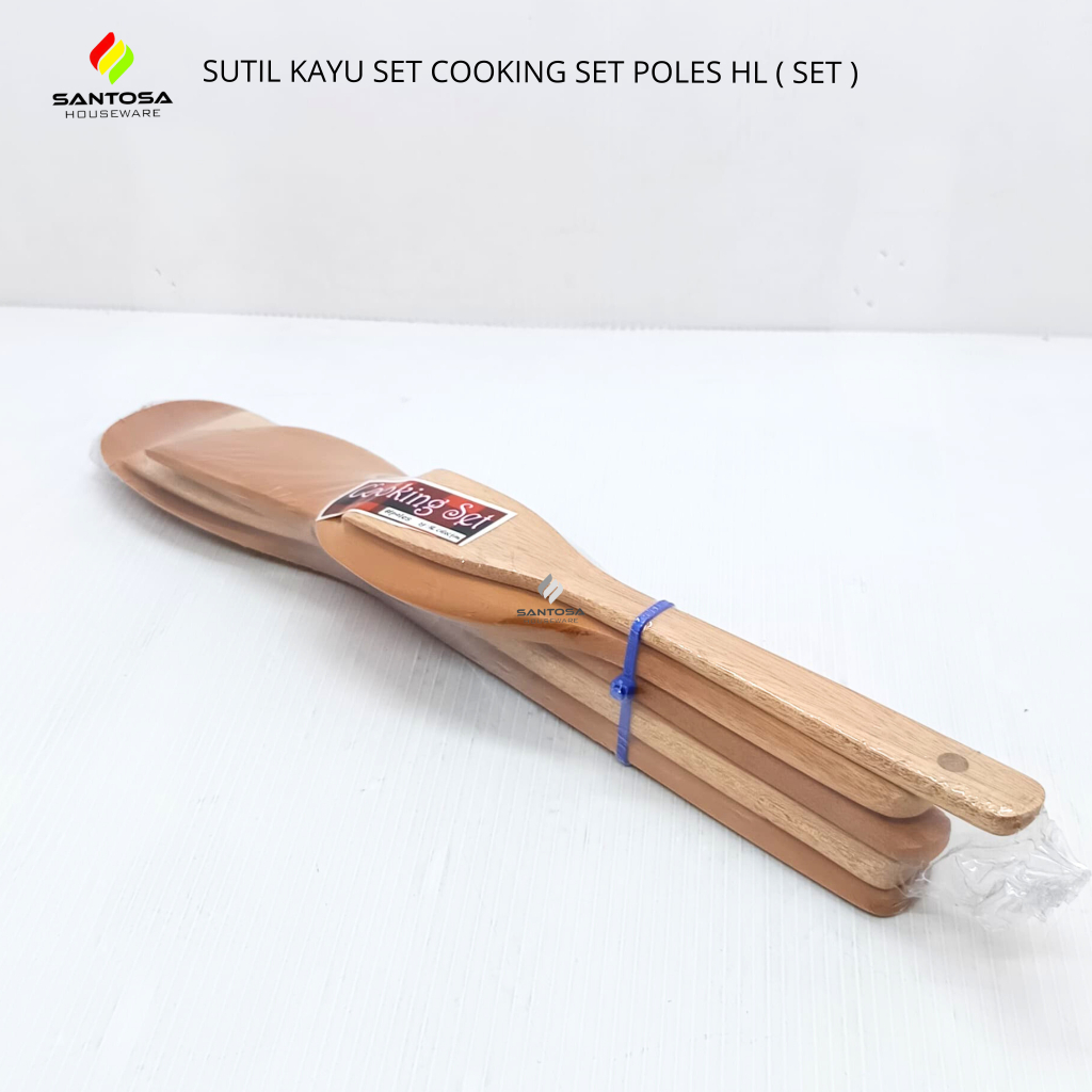 Sutil Kayu Set Cooking Set Poles HL ( Set )