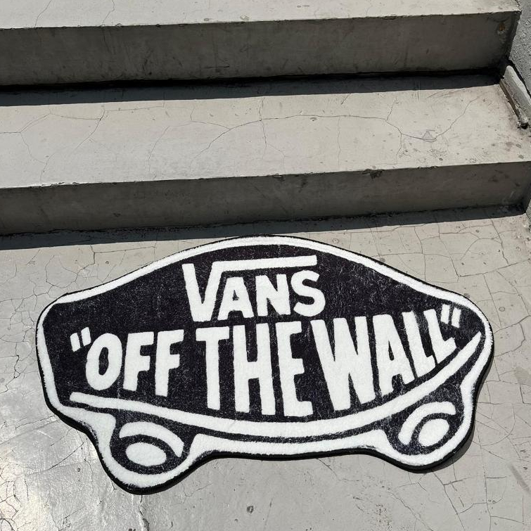 Vans doormat keset vans rug home decor keset aesthetic