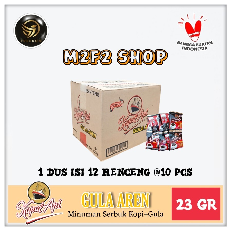 

Kapal Api Special Mix Gula Aren | Kopi Bubuk Sachet - 23 gr (Kemasan Karton)