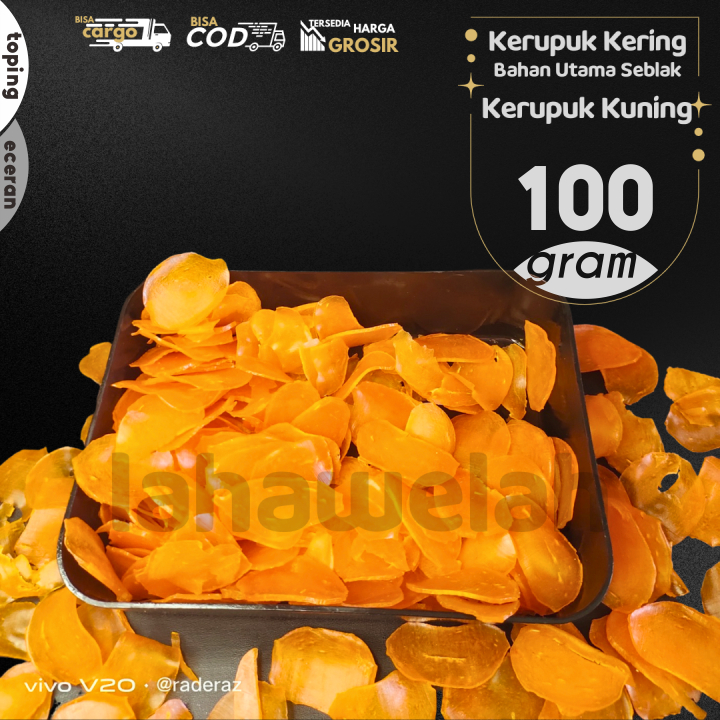 

Kerupuk Kuning 100g by Lahawelah