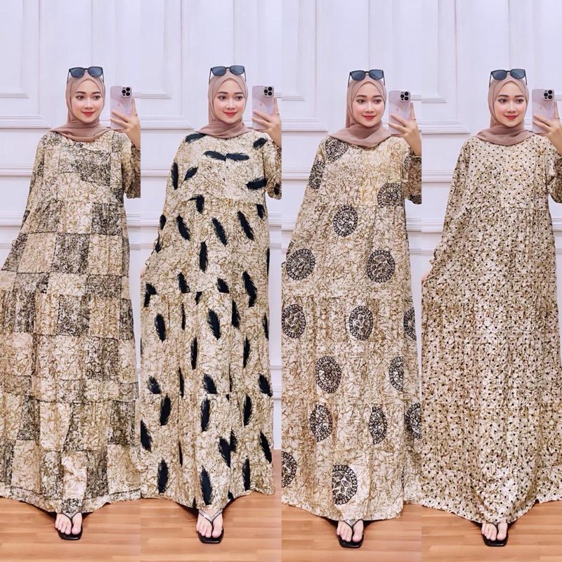 GAMIS SUSUN RAYON TEBAL | GAMIS  WARNA COKLAT BUSUI |GAMIS SUSUN TREND | gamisss terlaris gamis mode