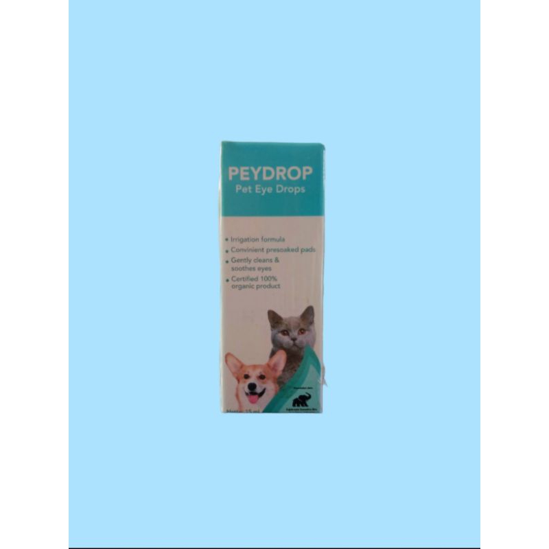 PEYDROP Tetes Mata Organik,Cegah Atasi Katarak Anjing & Kucing