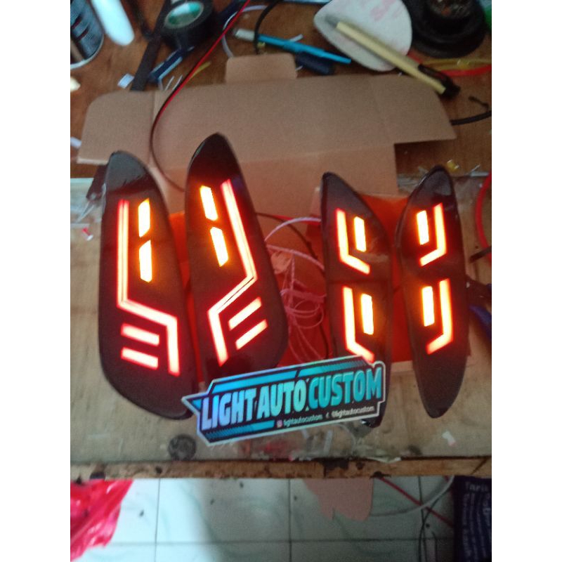 sein custom ala ala vespa metic sprint / Primavera senja merah sein kuning