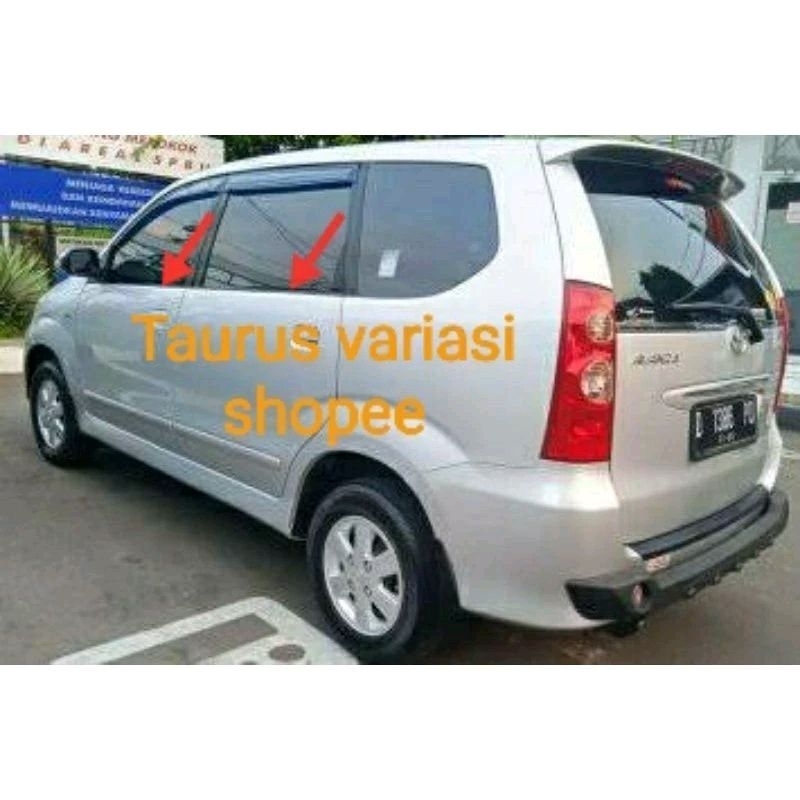 lis kaca samping pelipit pintu mobil Avanza / Xenia lama 2004 sampai 2011 2005 2006 2007 2008 2009 2