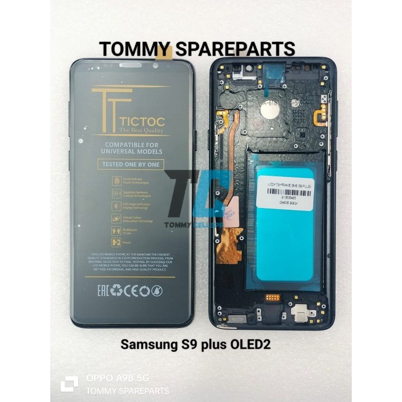 LCD TOUCHSCREEN +FRAME SAMSUNG GALAXY S9 PLUS G965 G965F OLED2