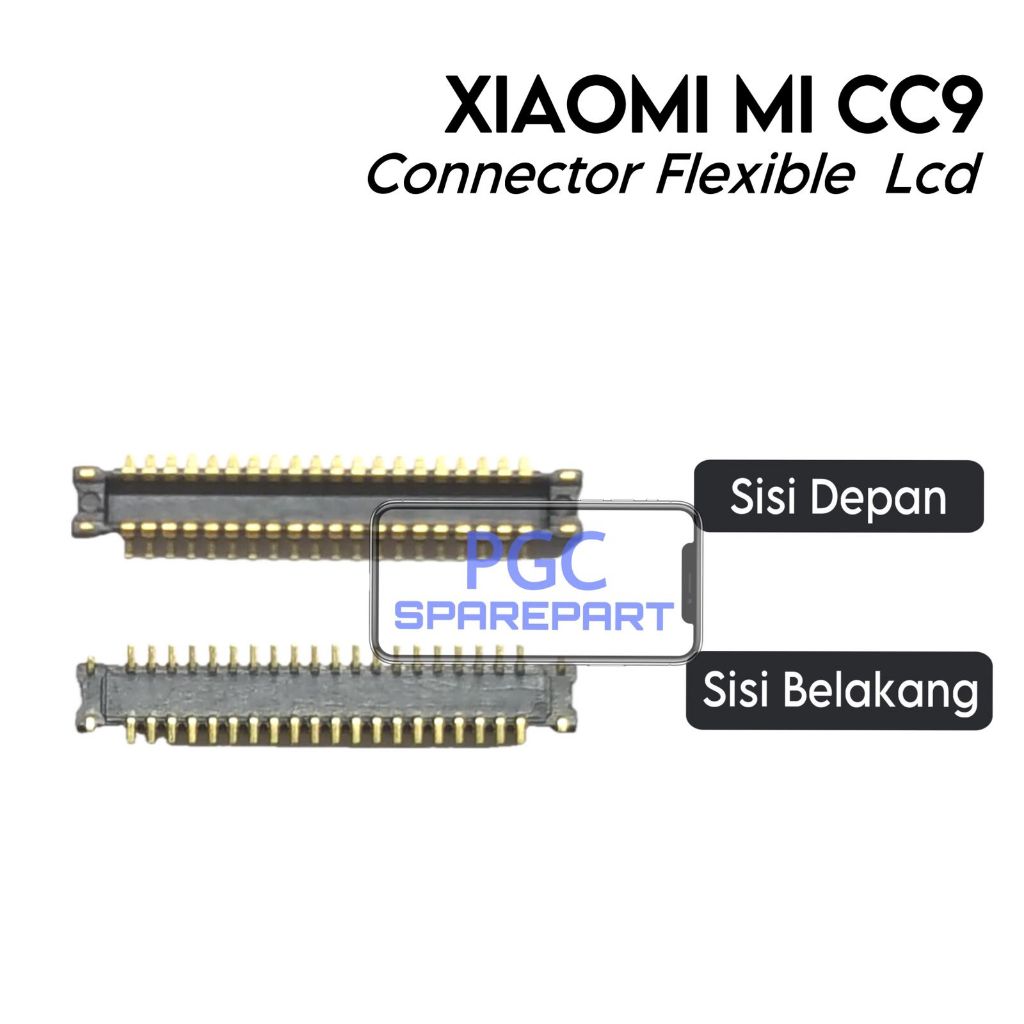 Konektor Flexible LCD Xiaomi Mi CC9 / Micc9 - Flexible Flexibel Fleksibel Fleksible Connector Conekt