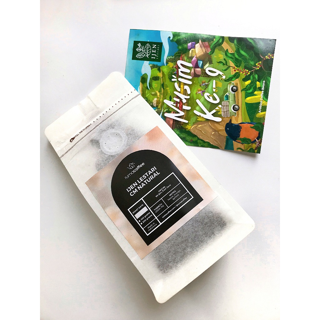 

Ijen Lestari CM Natural Carbonic Maceration Arabica Kopi Rumacoffee