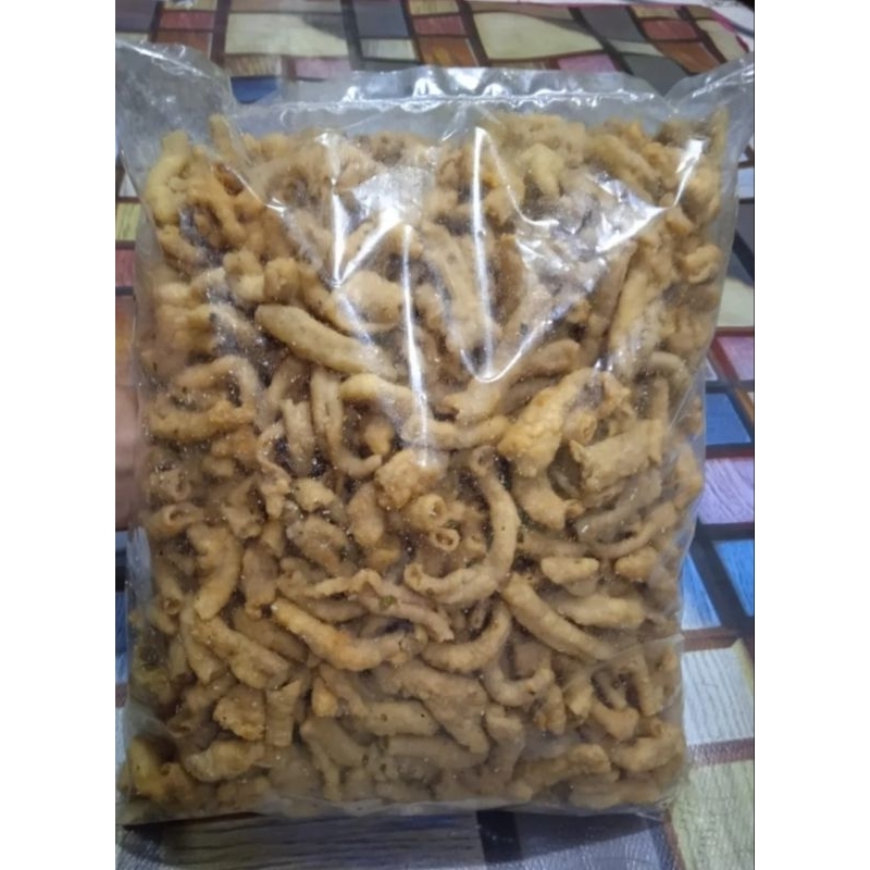 

keripik usus/keripik usus ORI 1 kg/keripik usus enak
