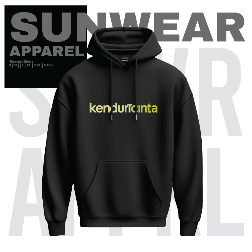 SUNWEAR.CO HOODIE MAIYAH KENDURI CINTA PREMIUM