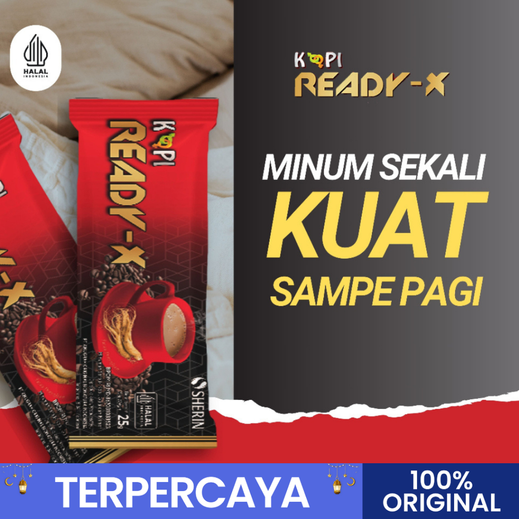 

Kopi Stamina Pria Ready X 25 Gr