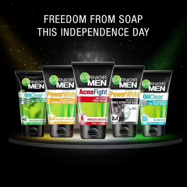 GARNIER MAN FACE WASH 100ml | SABUN CUCI MUKA PRIA | SABUN CUCI MUKA |