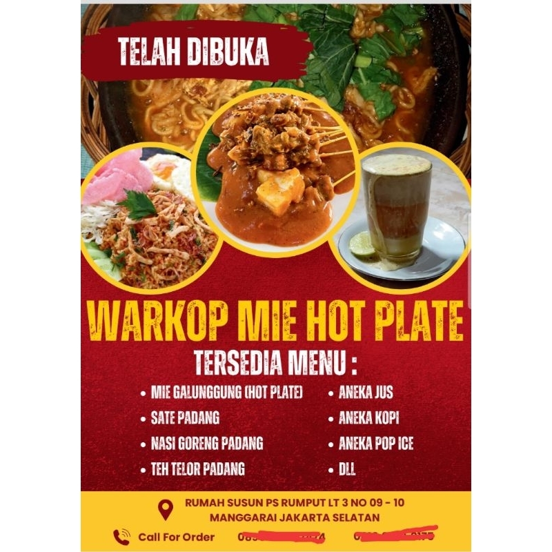 cetak spanduk makanan / banner makanan free design custom