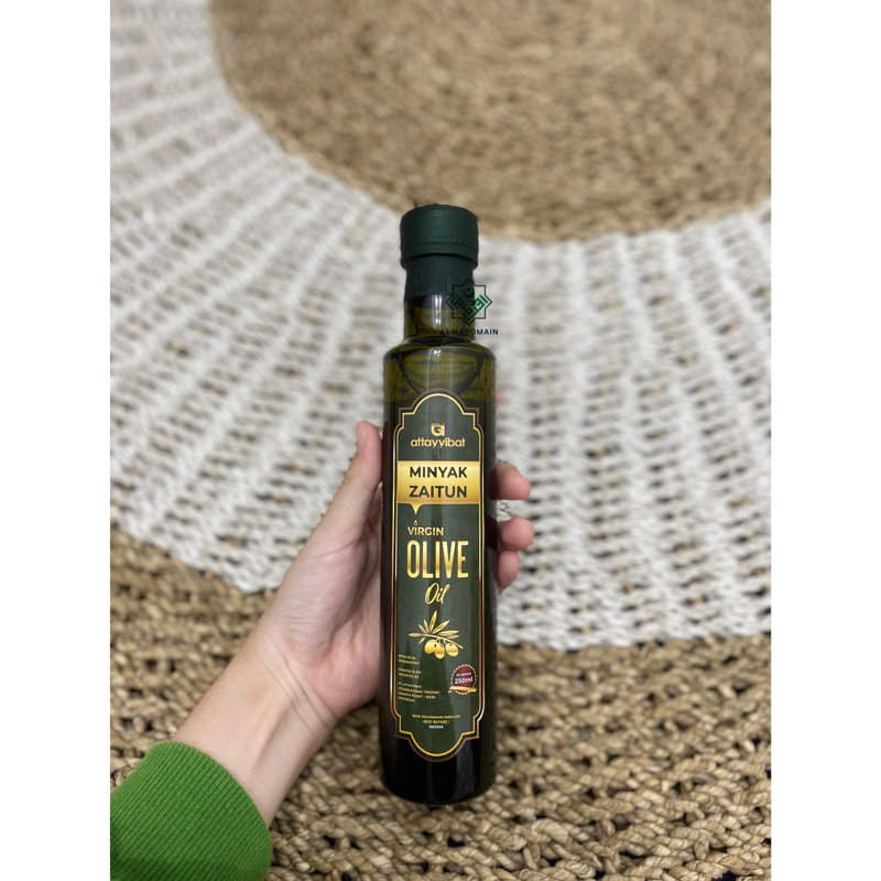 

Minyak Zaitun 250ml/Olive Oil Virgin Syiria/Minyak Zaitun Syiria