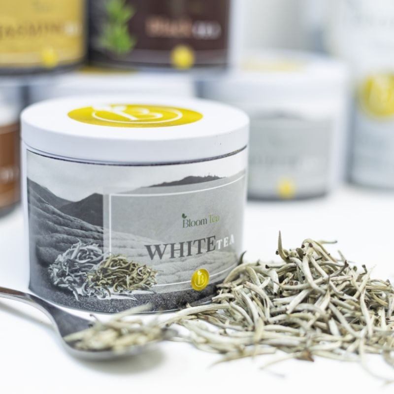 

Bloom Tea - White Tea Canister 75gr - Organic Silver Needle