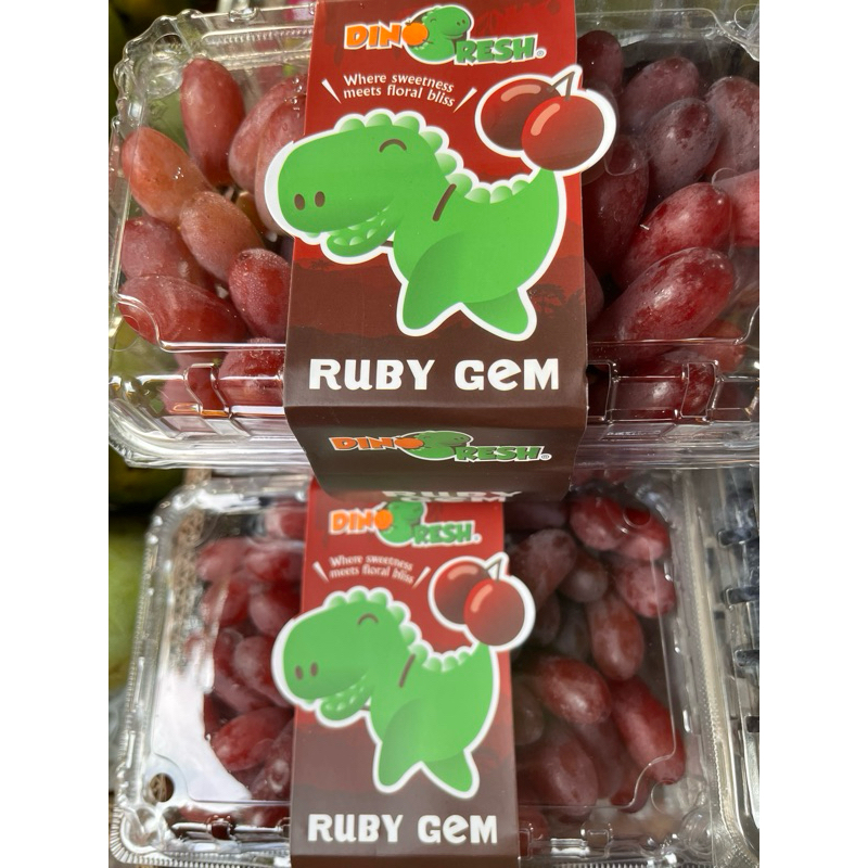 

anggur Merah atau red grapes import Anggur Candy manis kaya permen enak seedless