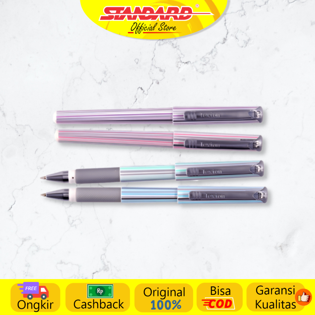

Standard - Pulpen Lexion 0.5 ( Alat Tulis / Pen / Ballpoint / Pena )