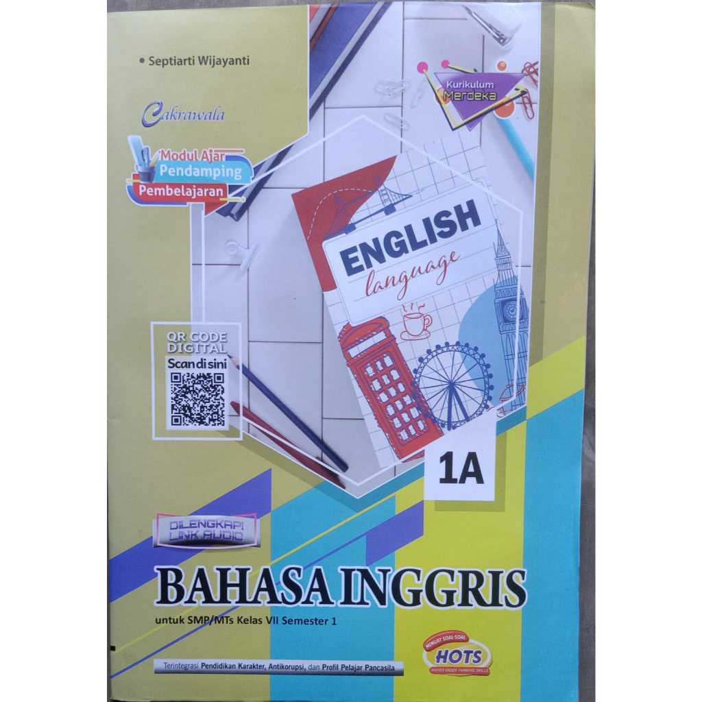 LKS BAHASA INGGRIS KELAS 7 UNTUK SMP/MTs KURIKULUM MERDEKA