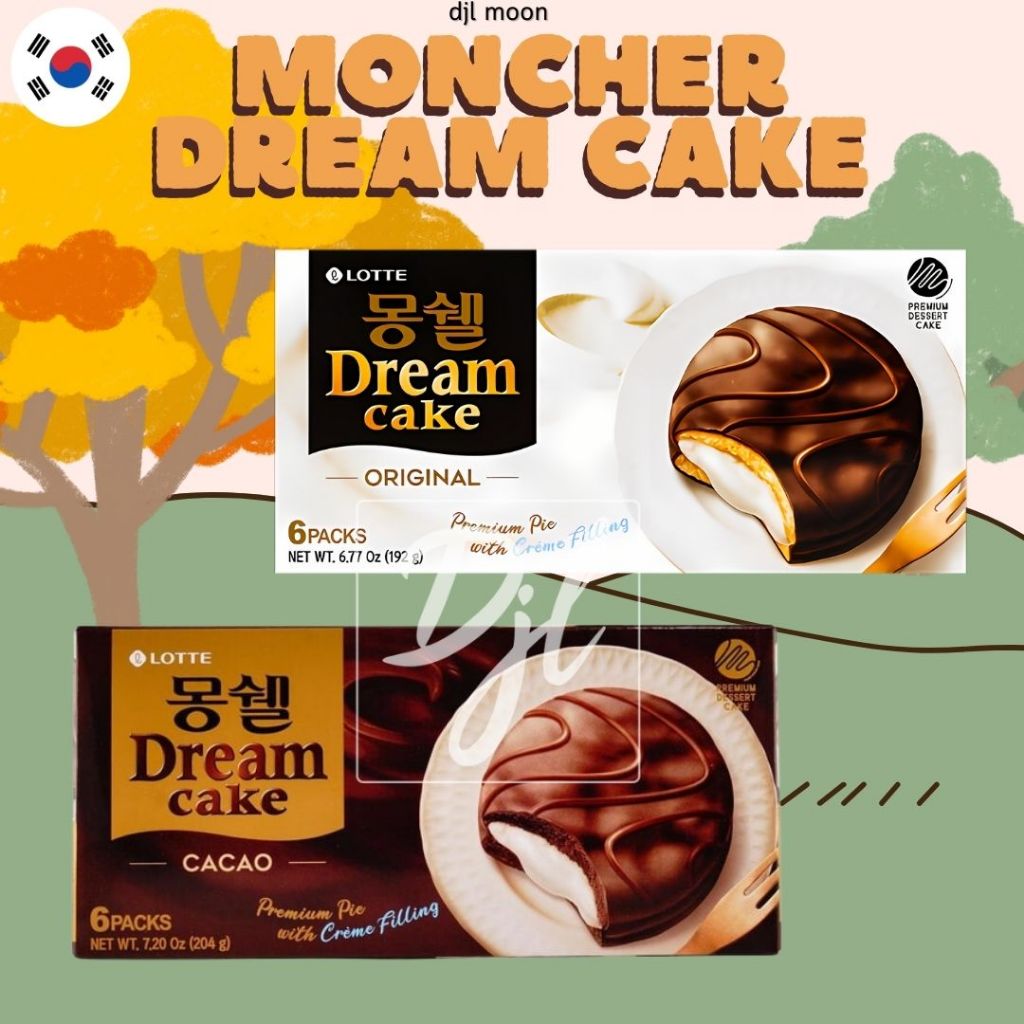 

Lotte Moncher Dream Cake Premium Pie 1 Pak Isi 6Pcs