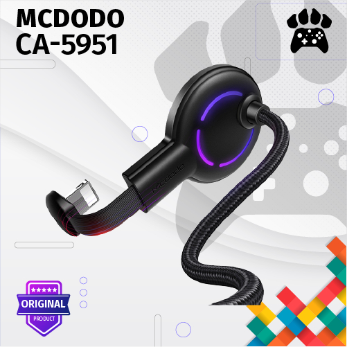 MCDODO Kabel Data Gaming iPhone USB to Lightning Fast Charging CA-5951 - CA-5951 1.8M - MCDODO CA-59