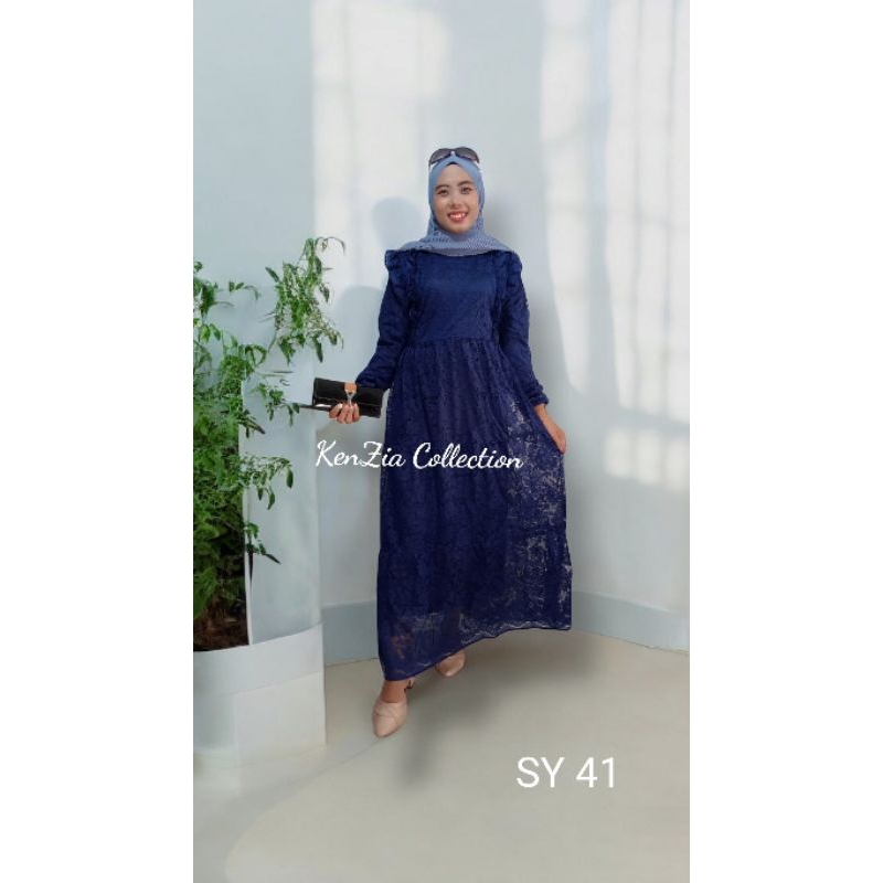 GAMIS FULL BRUKAT REMPEL DIBAHU