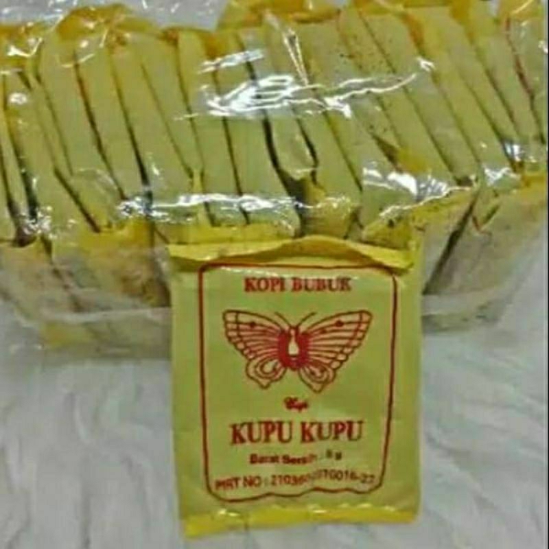 

Kopi hitam cap kupu-kupu KHAS BANTEN.COFFE RANGKAS LEBAK BANTEN/kopi kupu-kupu perpak isi 20 sachet 120 gram