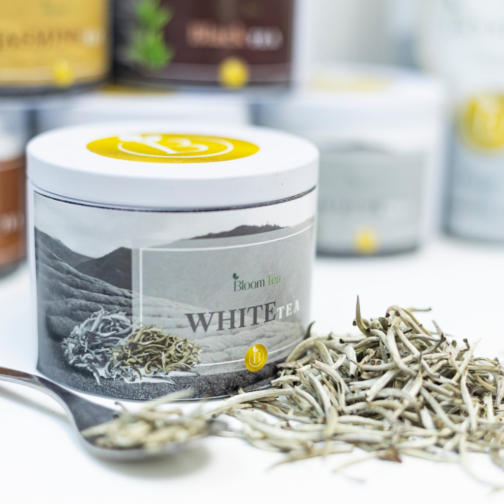 

Bloom Tea - White Tea Canister 75gr - Organic Silver Needle