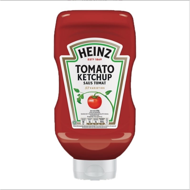 

HEINZ Saus Tomat Tomato Sauce 325 gram kemasan botol