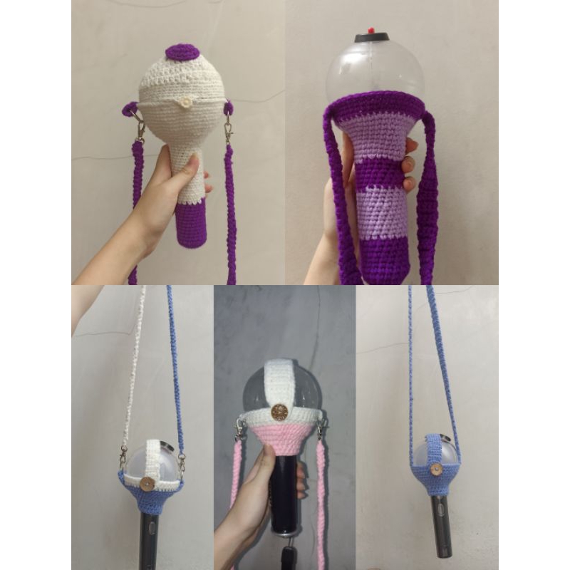 READY STOCK  HANDMADE TAS LIGHSTICK BTS ARMY BOMB ALL VER 1- 4