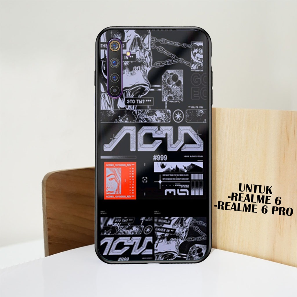KK05 Softcase REALME 6 6 PRO - ALL TYPE SMARTPHONE - Case Bermotif Aesthetic Bisa Request Gambar Cas