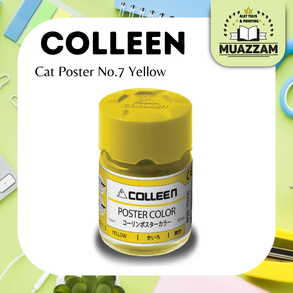 

Colleen Cat Poster No.7 Yellow