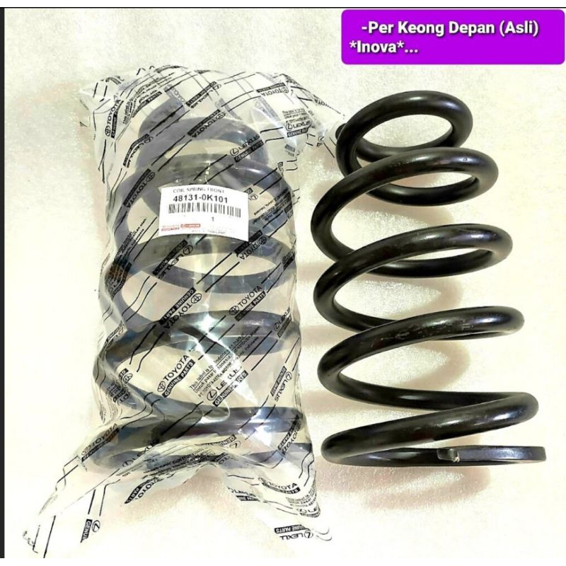 Per Keong Coil Spring Depan Innova Reborn, Innova Bensin, Innova Diesel, Innova Lama Asli Original T