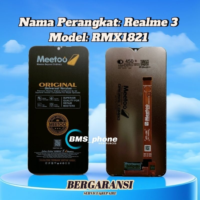 Lcd Touchsreen Ts Fulset Realme 3 Model Rmx1821