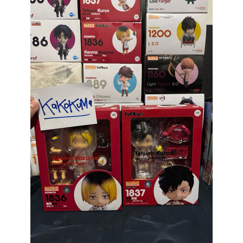 NENDO NENDOROID ORI ORIGINAL Kuroo Kenma Haikyuu New Jersey LIMITED WITH BONUS