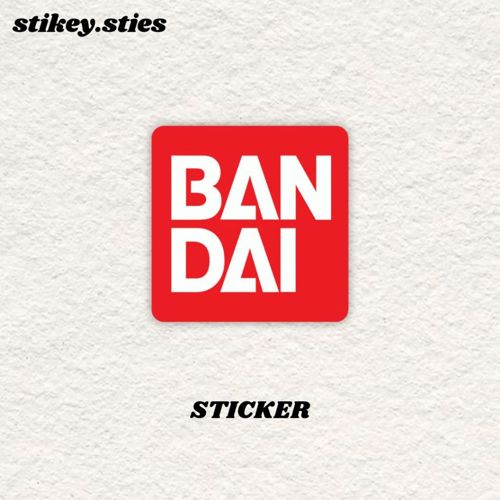 

STICKER BANDAI AESTHETIC BRAND ANTI AIR VINYL / STIKER HELM LAPTOP HP MOTOR TUMBLR TAS KOPER