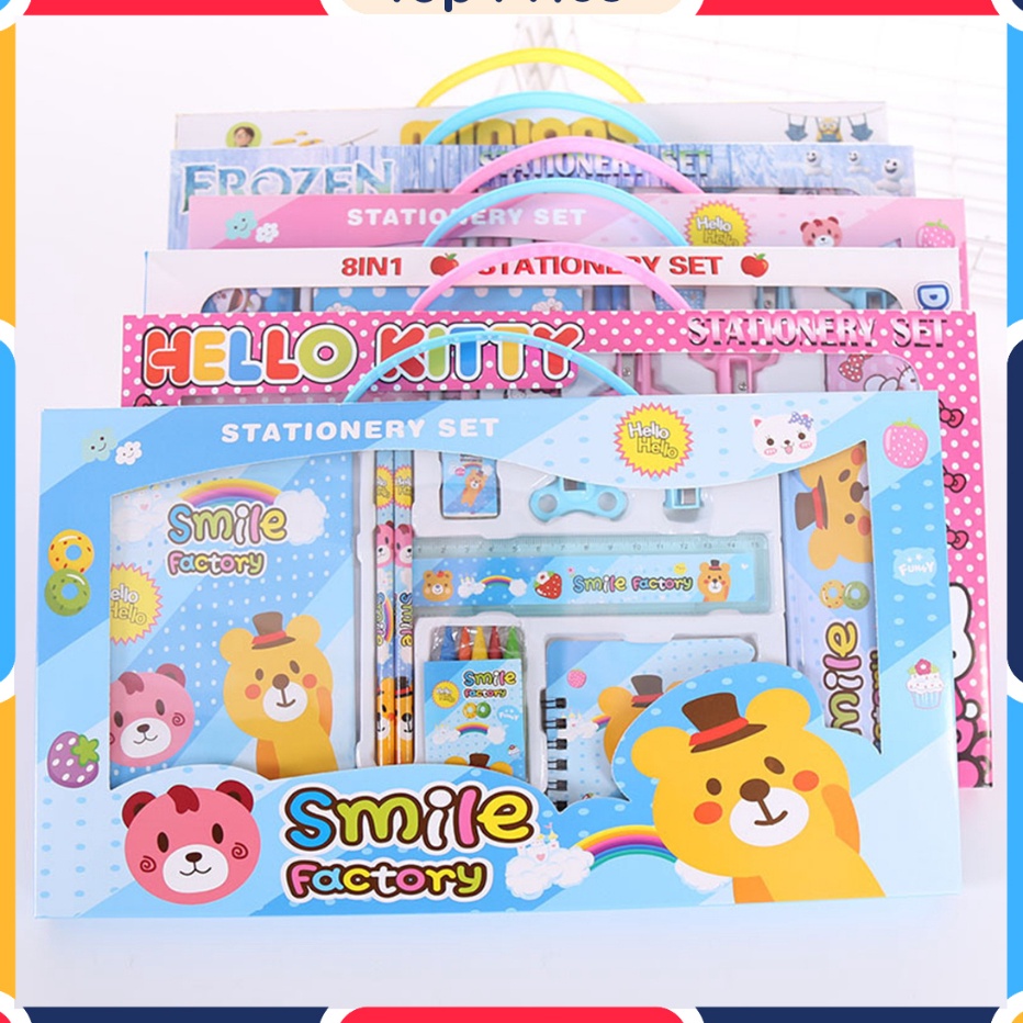 

GROSIR Paket Alat Tulis Set Stationery Set Study Anak Karakter STY7