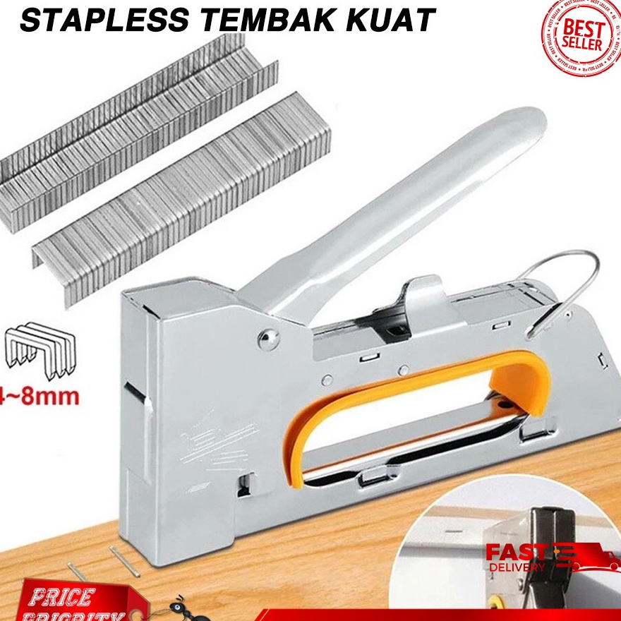 

FLAS SALE Staples Tembak Staple Tacker Jok Motor Steples Stepler Tembak Top