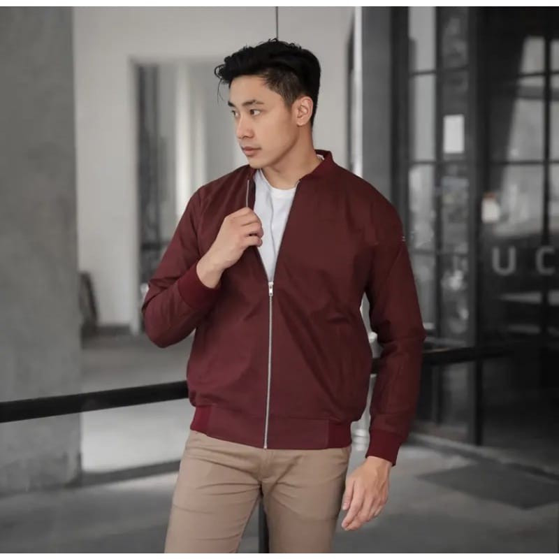 Jaket bomber kanvas premium - Jaket bomber best seller - jaket bomber elegant jaket bomber casual