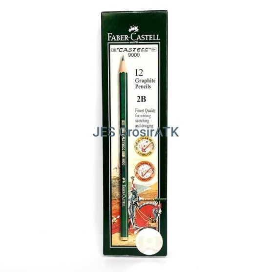 

READY STOCK Pensil Faber Castell 2B Lusin