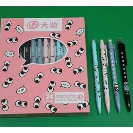 

READY STOCK PENSIL MEKANIK MECHANICAL PENCIL FANCY TIZO 5 mm PACK 24 PCS