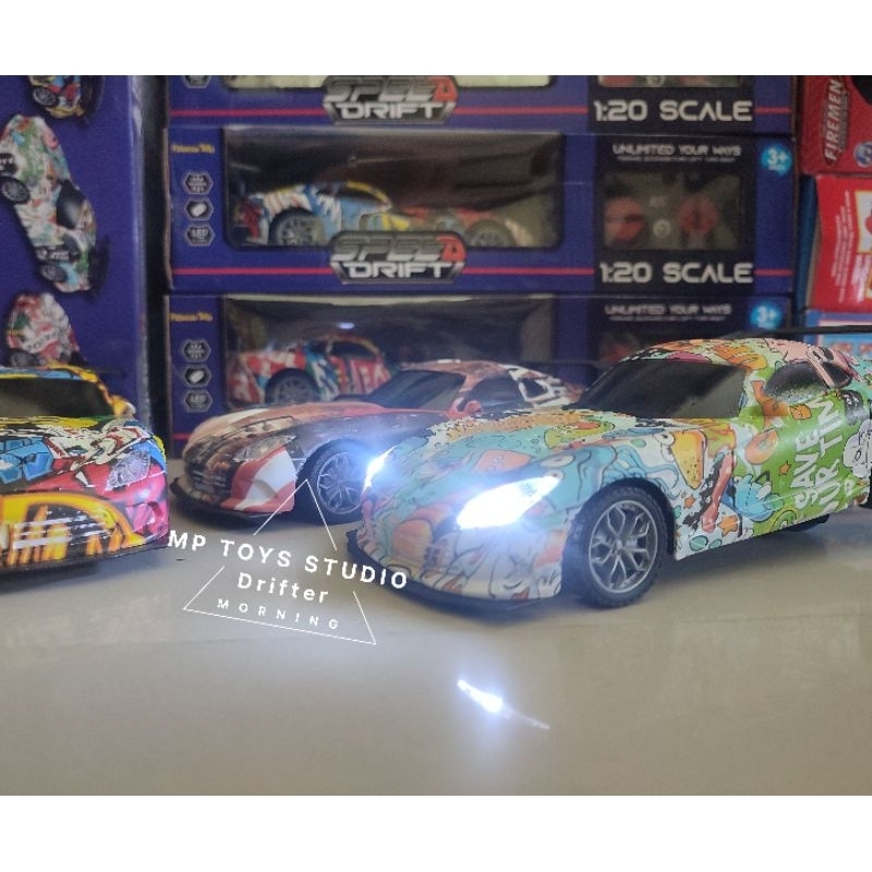 Mp toys original RC drift rc car hobi rc racer mainan mobil remot control sedan gravity rc car drift