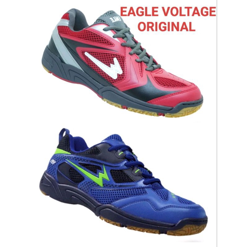 SEPATU BADMINTON PRIA/SEPATU EAGLE VOLTAGE BADMINTON