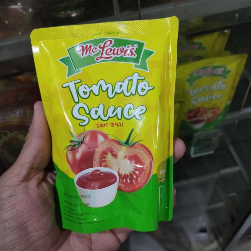

mc lewis saus tomat premium 200 gram