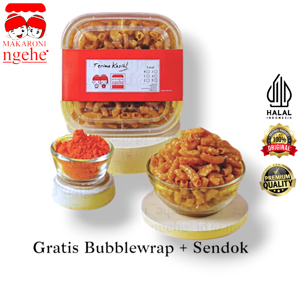 

Makaroni Ngehe TOPLES SMALL Kemasan Original