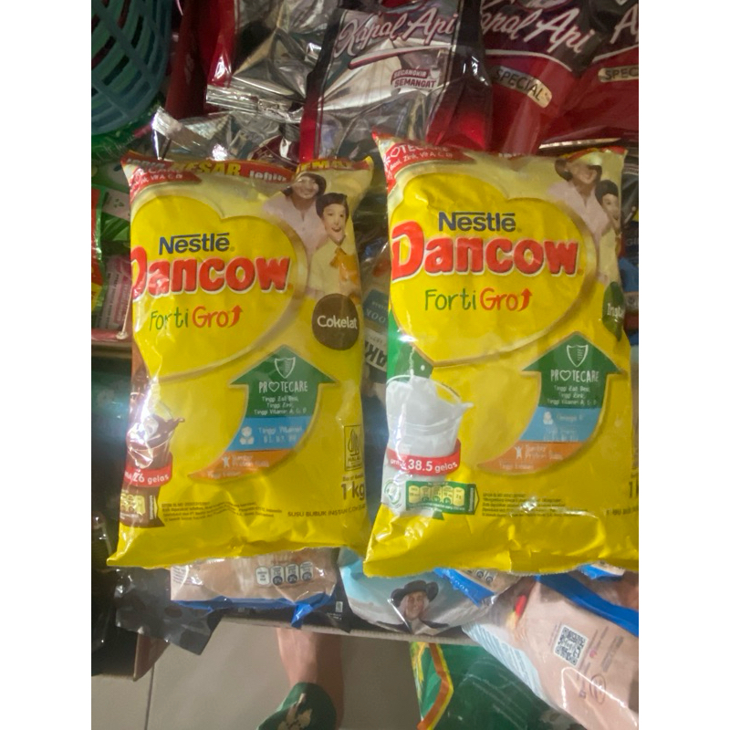 

DANCOW Fortigro Susu Bubuk Susu Anak Instant Pouch 1kg