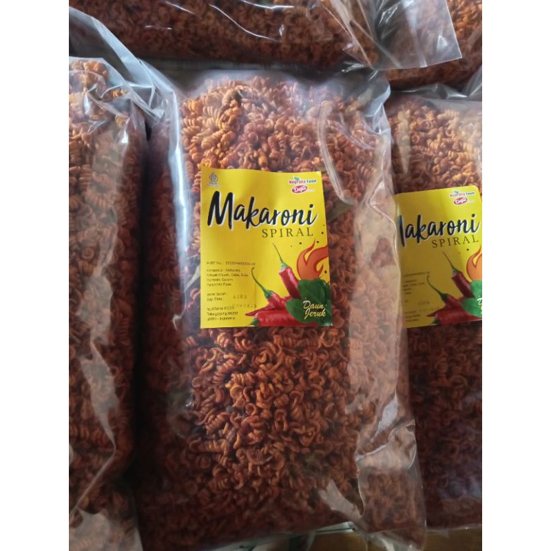

makaroni spiral Daun jeruk 500gr
