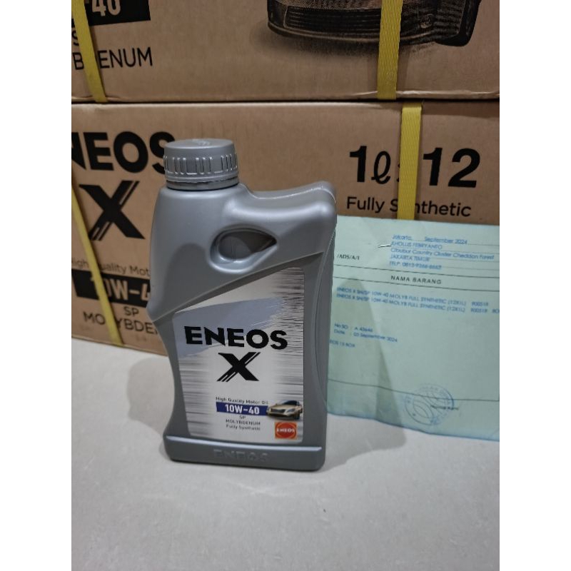 oli Eneos molybdenum X full synthetic 10W-40 1 liter dan global petro america 10W-40 full synthetic 