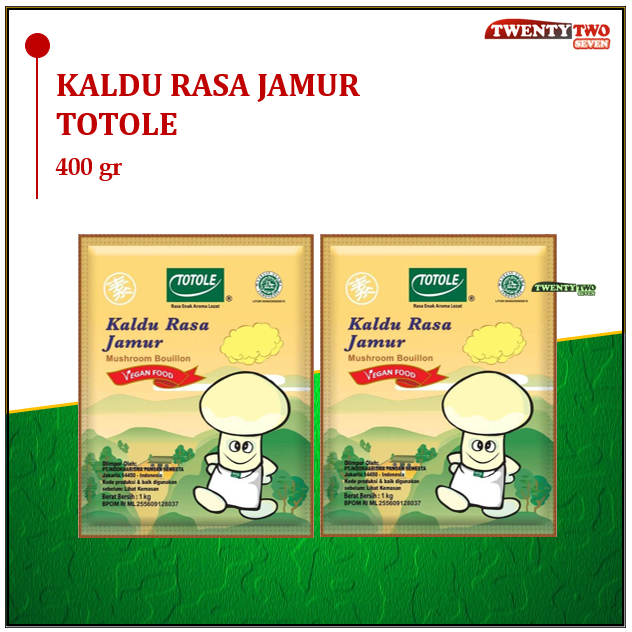 

Penyedap Totole Kaldu Jamur 400 Gr - Totole Penyedap Rasa Enak Murah Ekonomis